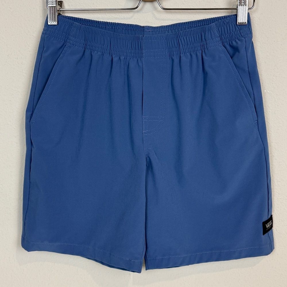 Vans Boys Vanphibian Blue Swim Trunks L